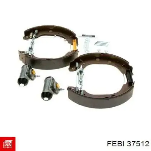 Колодки гальмові задні, барабанні Febi 37512 ціна, від 65.37 USD