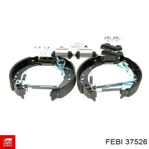 Колодки гальмові задні, барабанні Febi 37526 ціна, від 66.24 USD