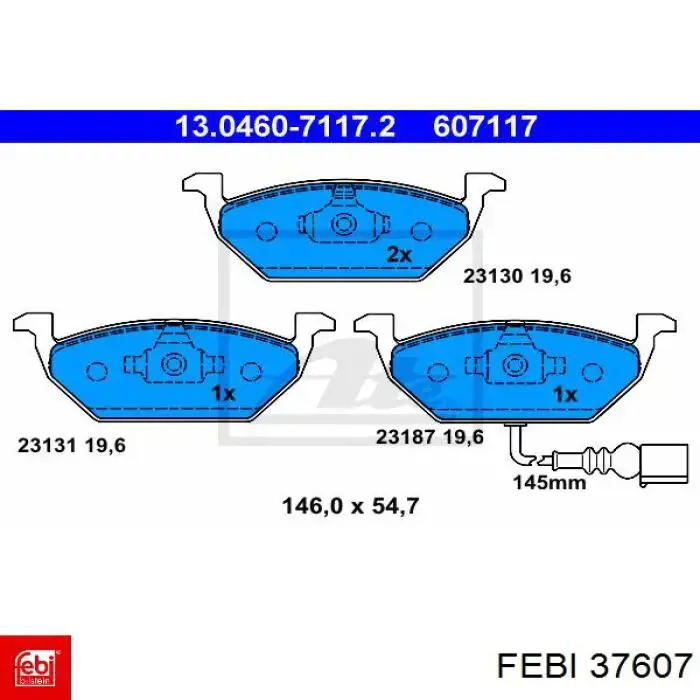 Датчик распредвалу 37607 Febi