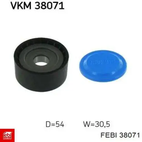 Тяжка стабілізатора, переднього, ліва Febi 38071 ціна, від 14.84 USD