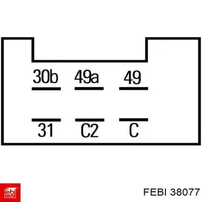 Купити 38077 Febi Реле поворотів