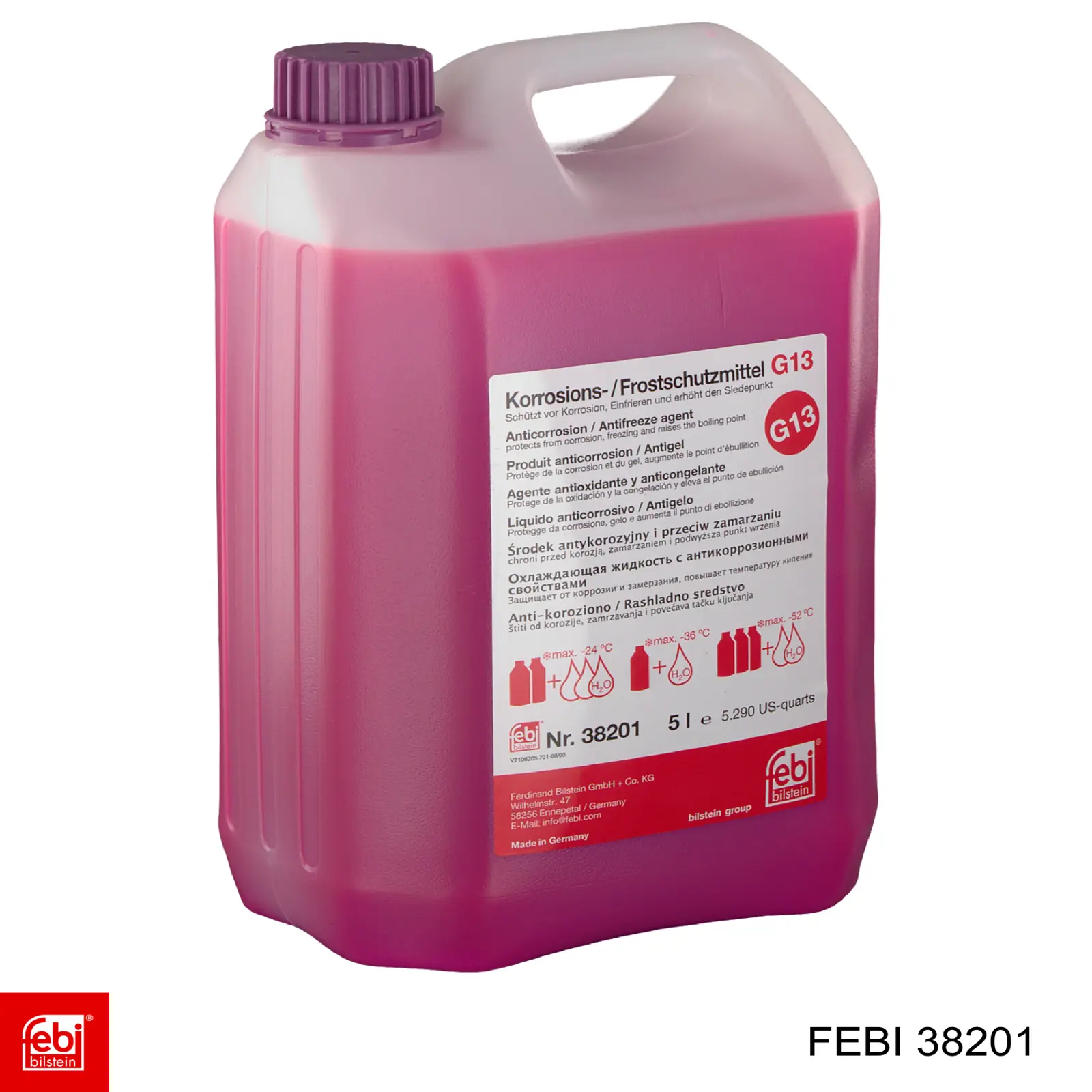 Антифріз концентрат Febi 38201 ціна, від 36.02 USD
