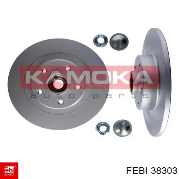 Задні дискові гальма Febi 38303 ціна, від 92.18 USD