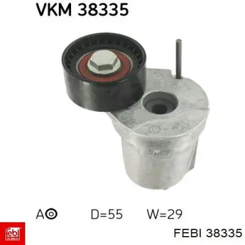 Пильник ШРУСа внутрішній, правий Febi 38335 ціна, від 10.88 USD