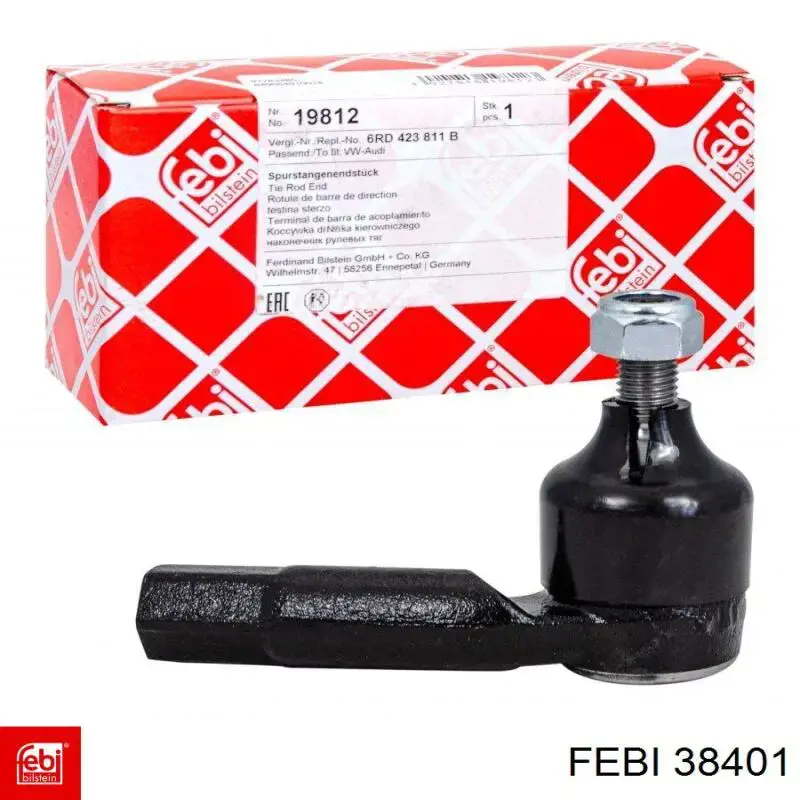 Задня втулка двигуна Febi 38401