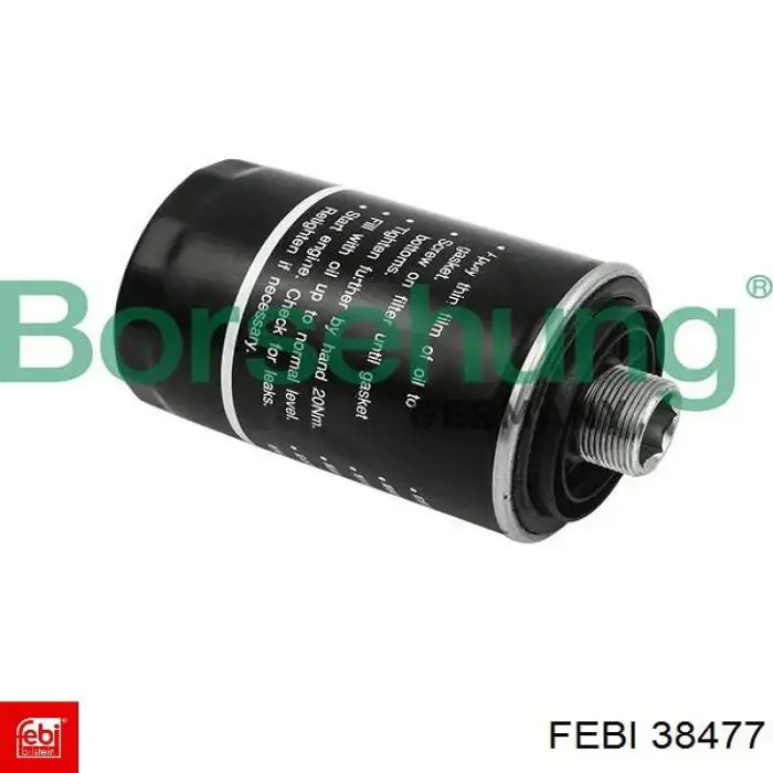 Масляний фільтр двигуна Febi 38477 ціна, від 10.12 USD