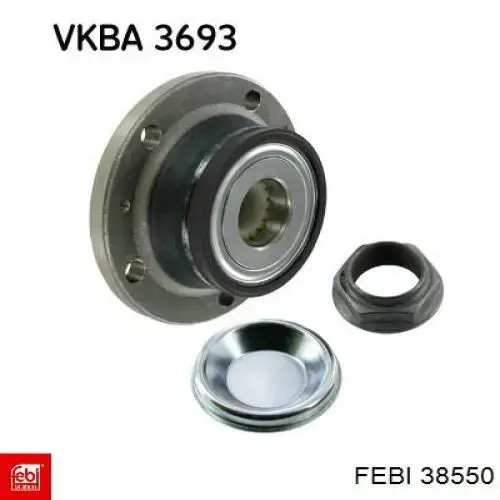 KWD1297 Dayco Маточина задня