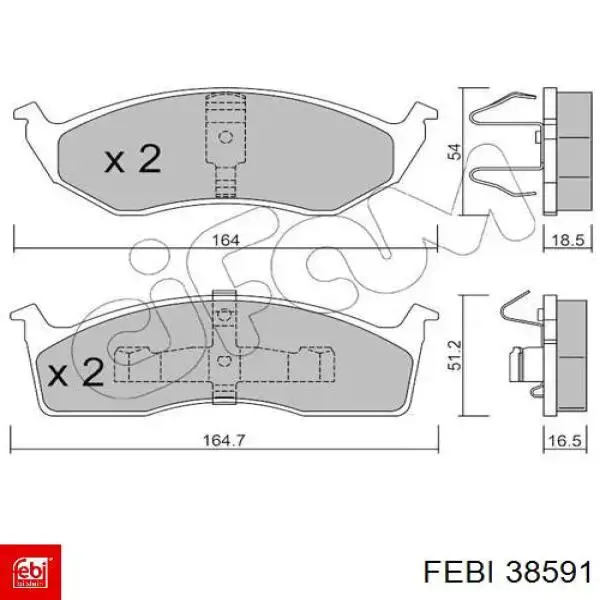 Шланг/патрубок радіатора охолодження, нижній Febi 38591 ціна, від 38.62 USD