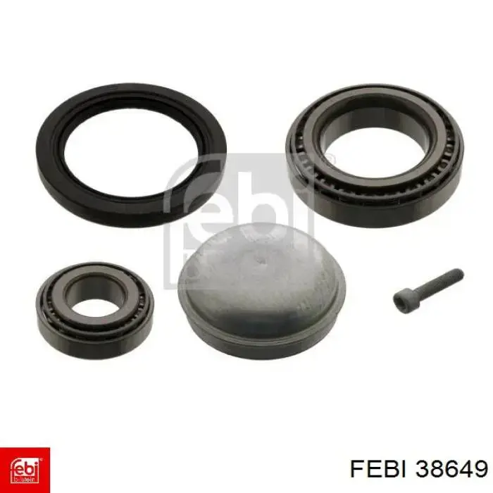 Комплект підшипник маточини передньої Febi 38649 ціна, від 23.41 USD