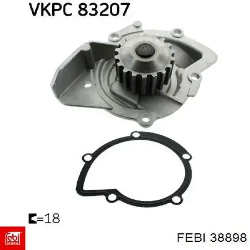 Помпа 38898 Febi