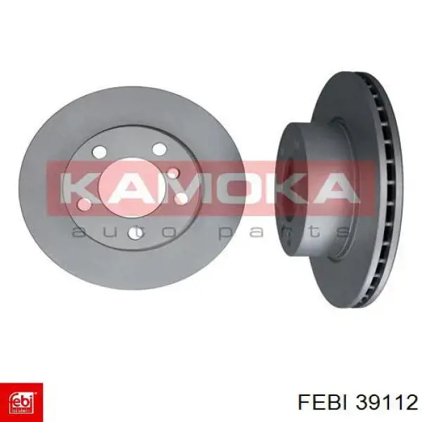 Диск переднього гальма Febi 39112 ціна, від 49.36 USD