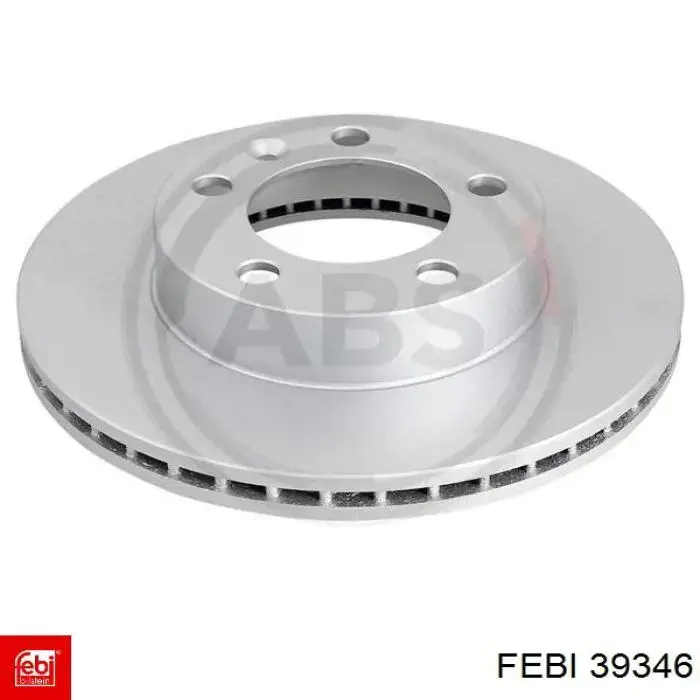 Диск переднього гальма Febi 39346 ціна, від 55.59 USD