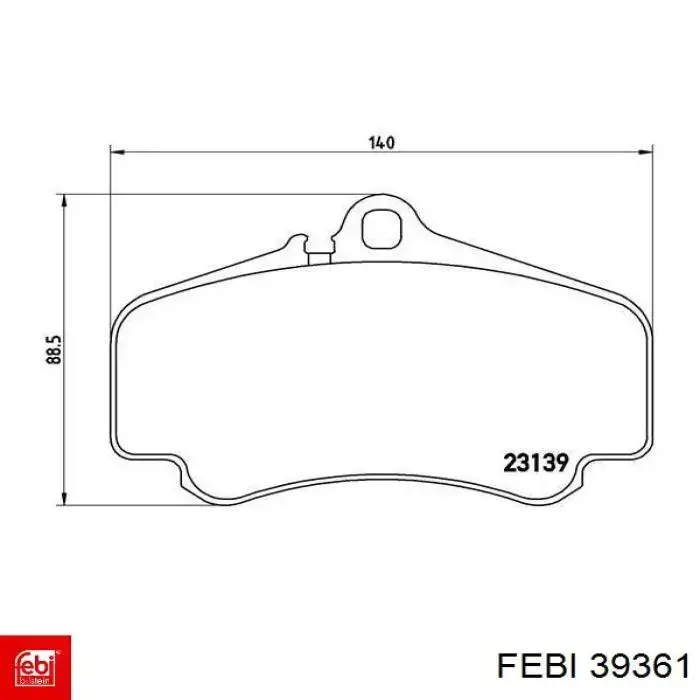 Тяга рульова в зборі Febi 39361 ціна, від 147.68 USD