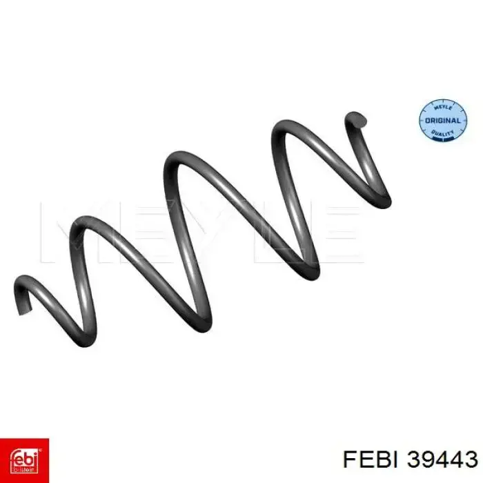 Пружина передня Febi 39443 ціна, від 27.00 USD