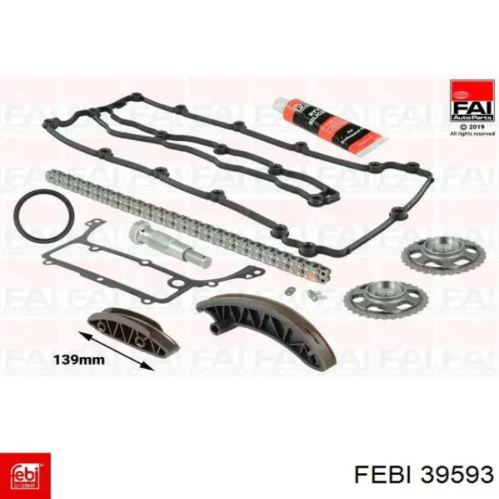  Комплект ланцюга ГРМ Mercedes Sprinter 