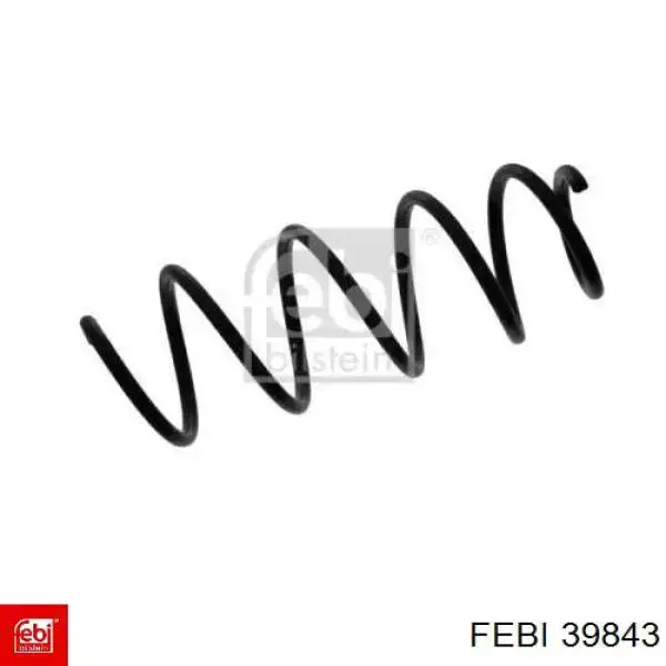 39843 Febi Пружина амортизатора передняя