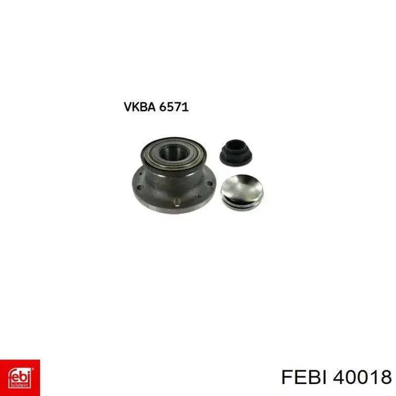 40018 Febi Маточина задня