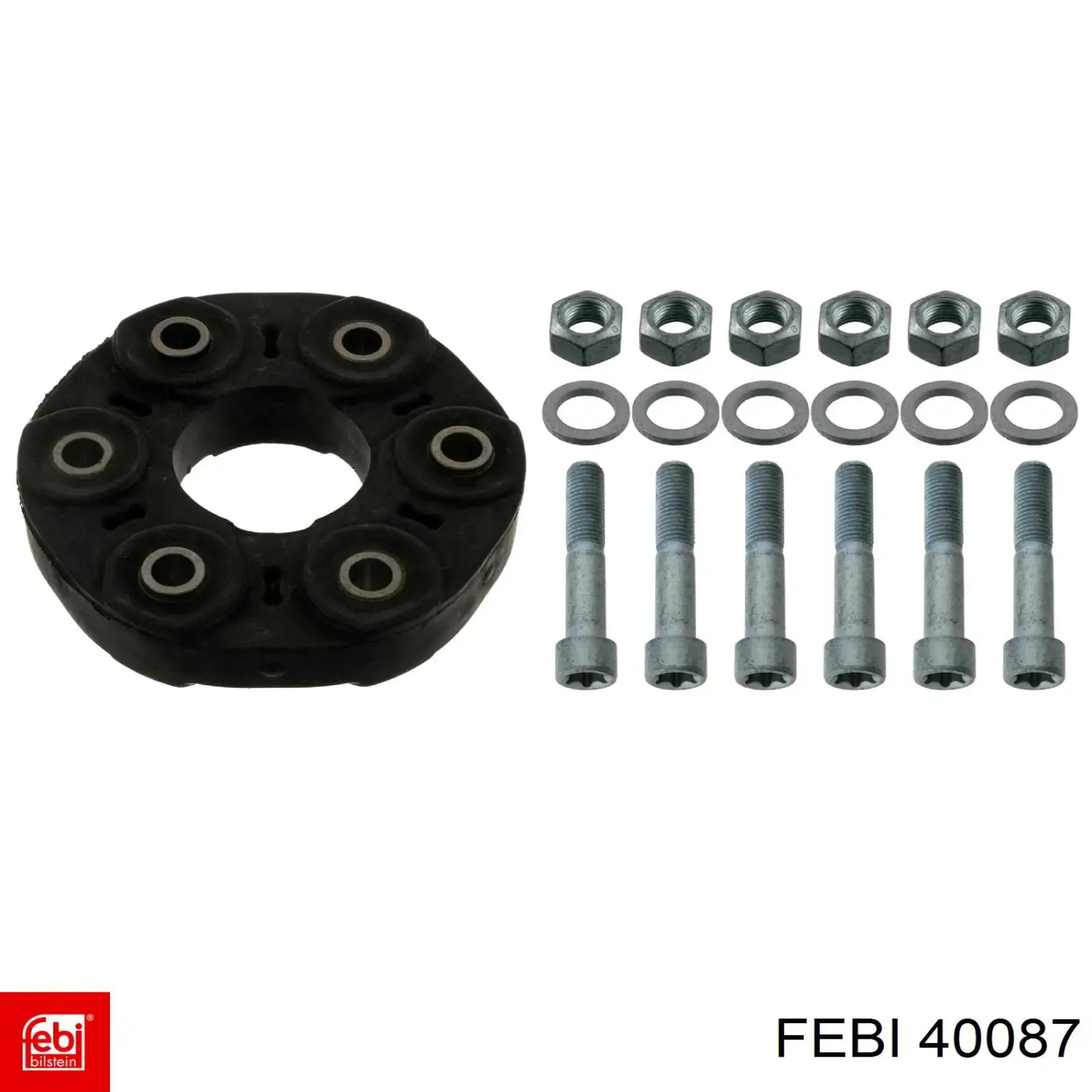 40087 Febi Муфта кардана еластична, задня