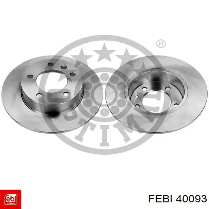 Купити 40093 Febi Диск заднього гальма