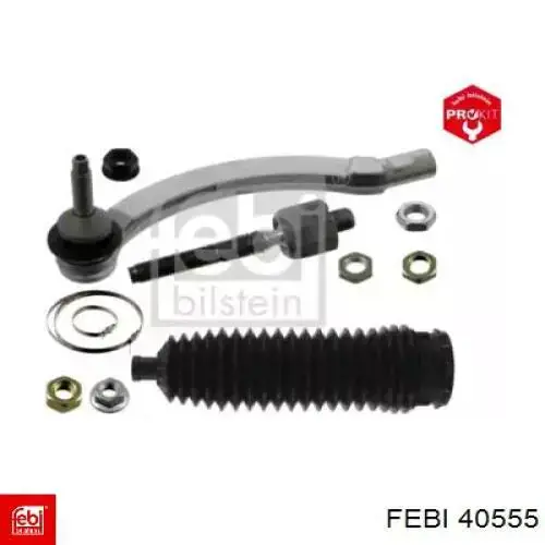 Тяга рульова в зборі, ліва Febi 40555 ціна, від 46.15 USD