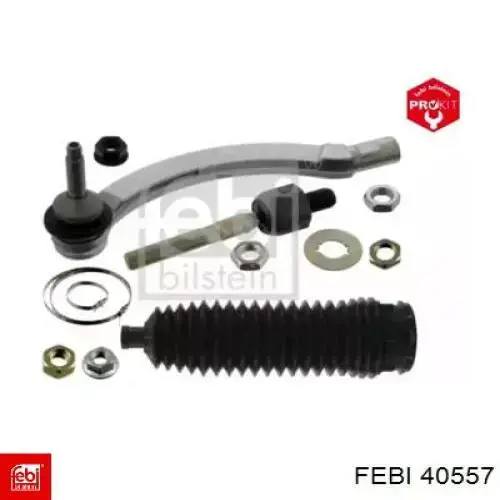 Тяга рульова в зборі, ліва Febi 40557 ціна, від 38.65 USD