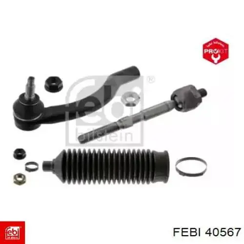 Тяга рульова в зборі, ліва Febi 40567 ціна, від 27.94 USD