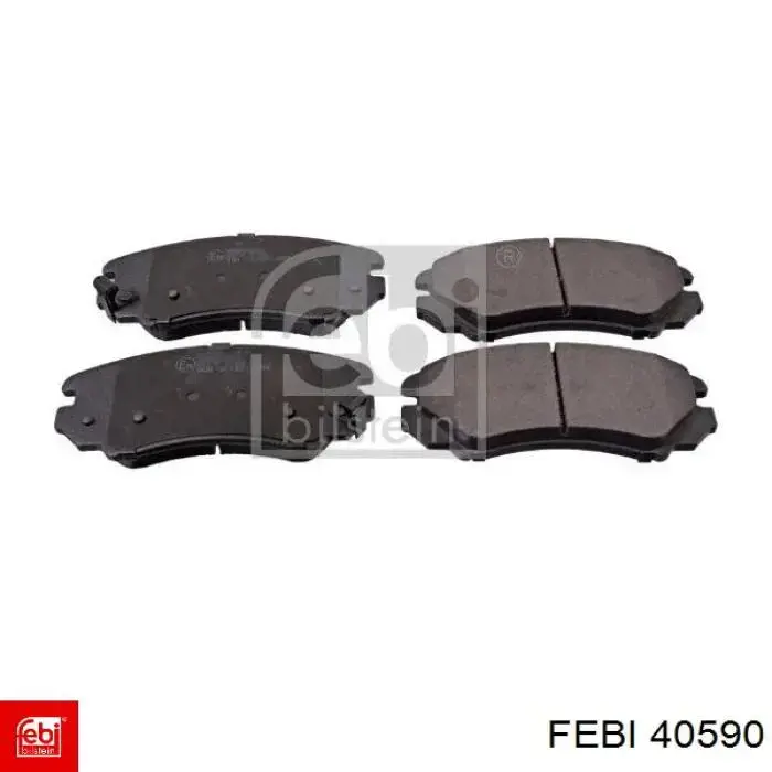 Сайлентблок/втулка ресори передньої Febi 40590