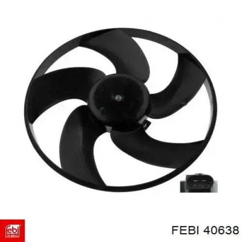 Вентилятор радіатора Febi 40638 ціна, від 52.41 USD
