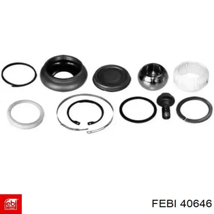 Ремкомплект кульової променевої тяги Febi 40646 ціна, від 27.36 USD