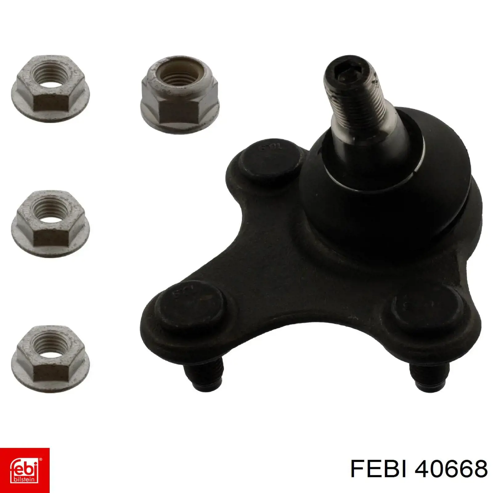 Купити 40668 Febi Кульова опора, нижня, ліва