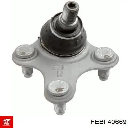 Кульова опора, нижня, права Febi 40669 ціна, від 18.79 USD