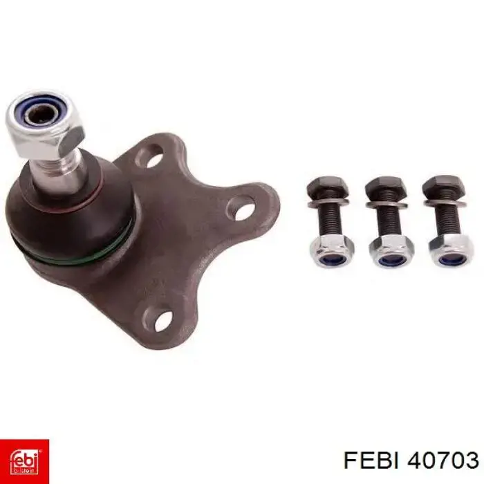Комплект підшипник маточини передньої Febi 40703 ціна, від 39.28 USD