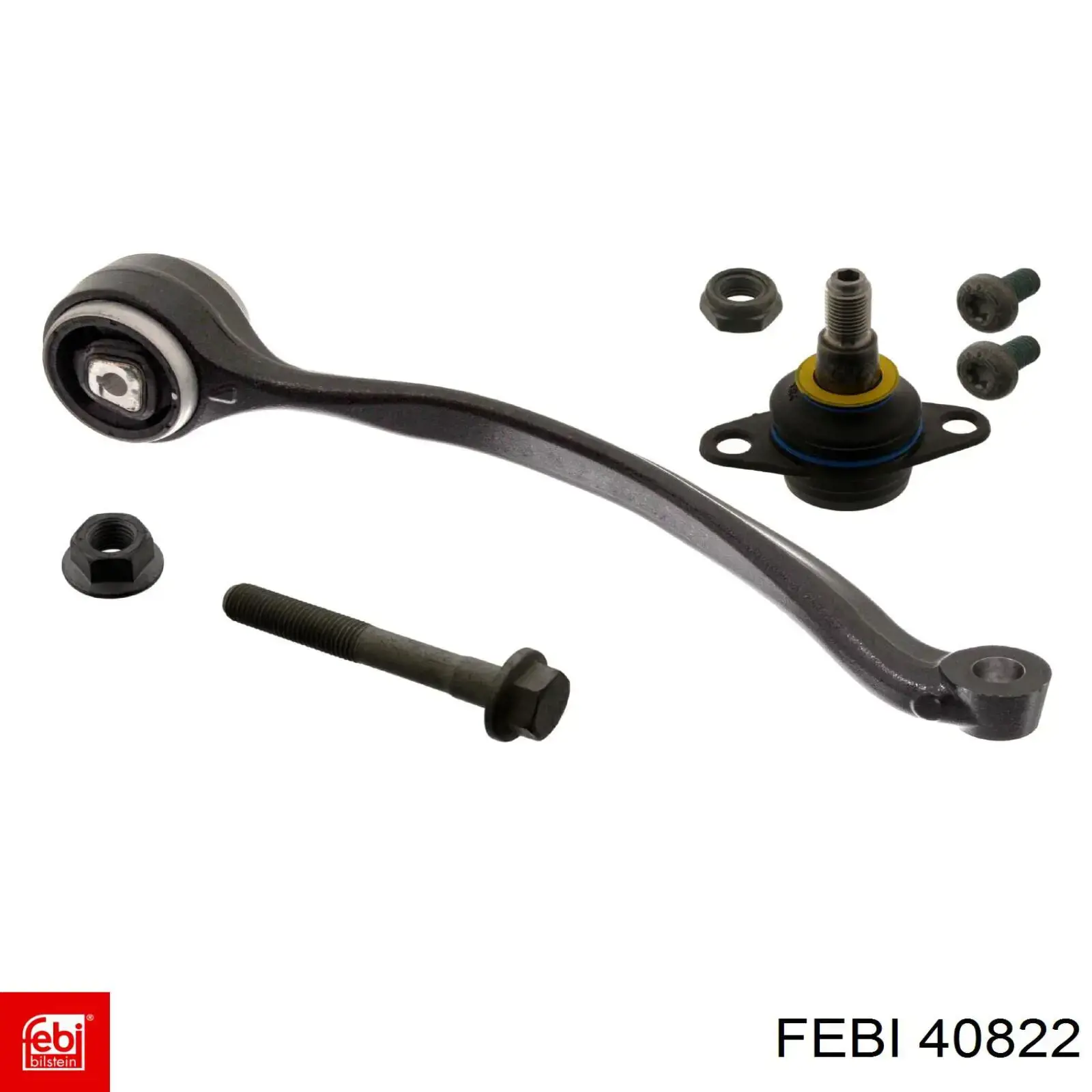 Важіль передньої підвіски нижній, правий Febi 40822 ціна, від 54.90 USD