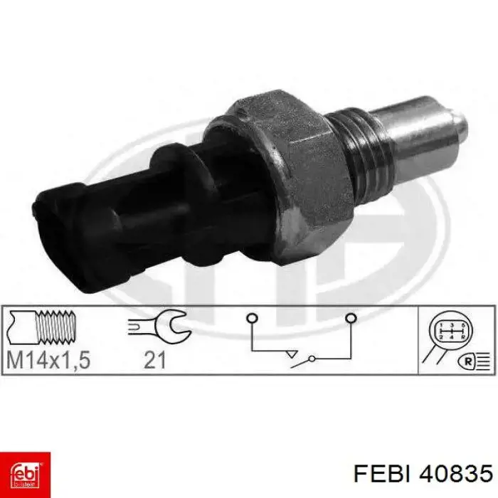 Купити 40835 Febi Підшипник маточини передньої/задньої
