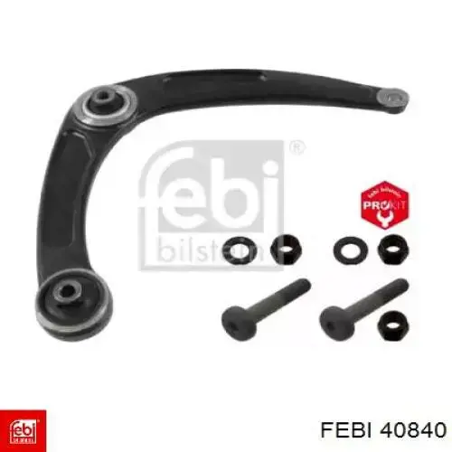 Важіль передньої підвіски нижній, правий Febi 40840 ціна, від 38.92 USD