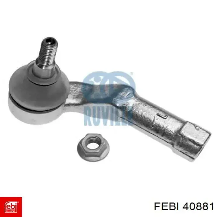 Наконечник рульовий Febi 40881 ціна, від 15.59 USD