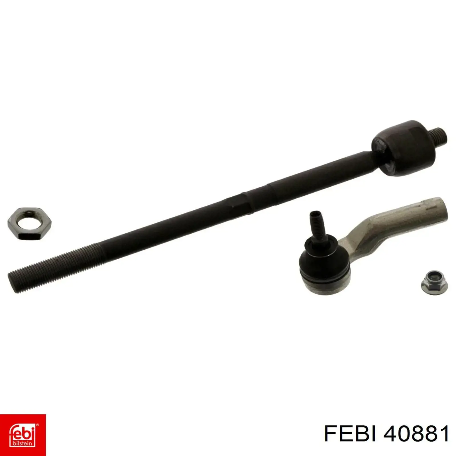 Накінечник рульової тяги, зовнішній Febi 40881