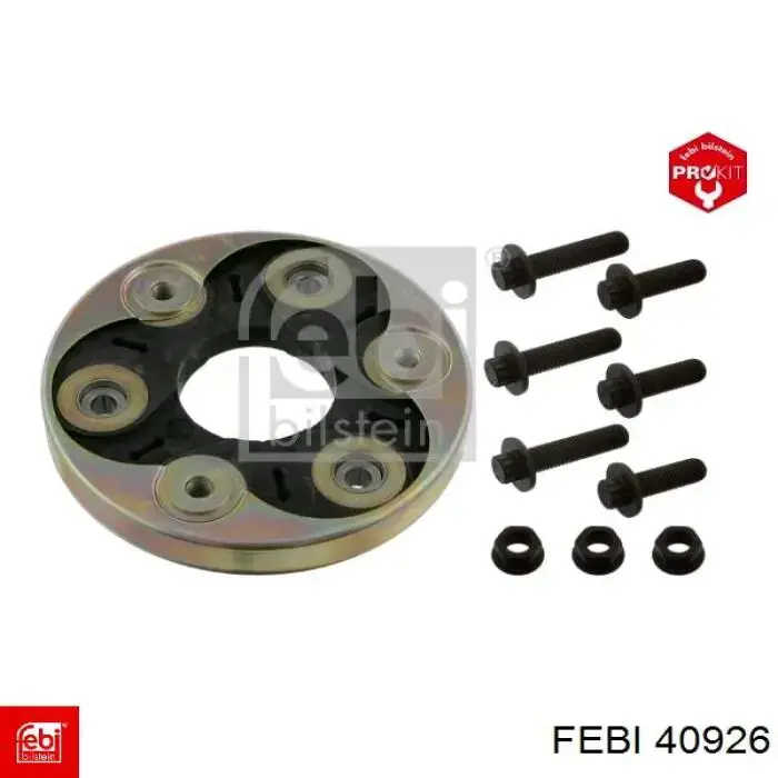 Муфта кардана еластична, передня 40926 Febi