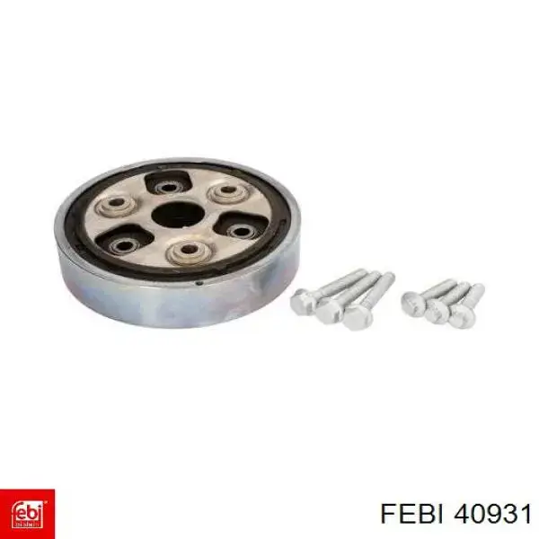 Муфта кардана еластична, задня Febi 40931 ціна, від 208.62 USD