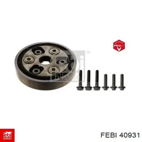Купити 40931 Febi Муфта кардана еластична, задня