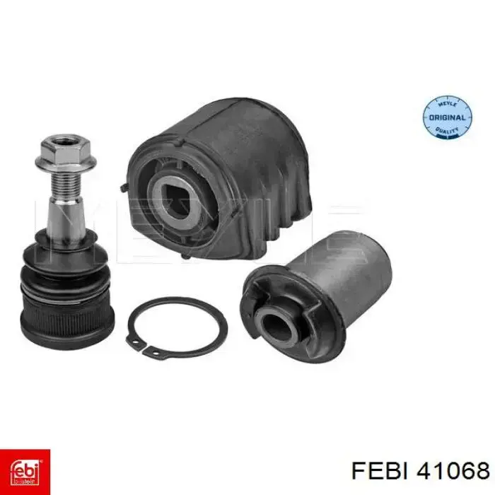 Важіль передньої підвіски нижній, правий Febi 41068 ціна, від 86.46 USD