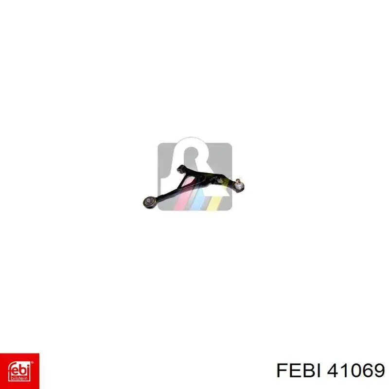 Важіль передньої підвіски нижній, правий Febi 41069 ціна, від 87.75 USD