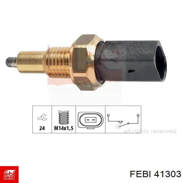 Тяга рульова поперечна Febi 41303 ціна, від 16.22 USD