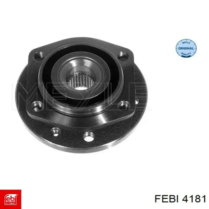 Сайлентблок задньої балки/підрамника Febi 4181 ціна, від 19.22 USD