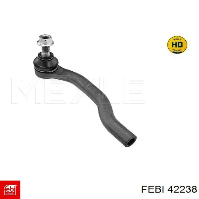 53560SMJ003 Honda Зовнішній наконечник рульової тяги