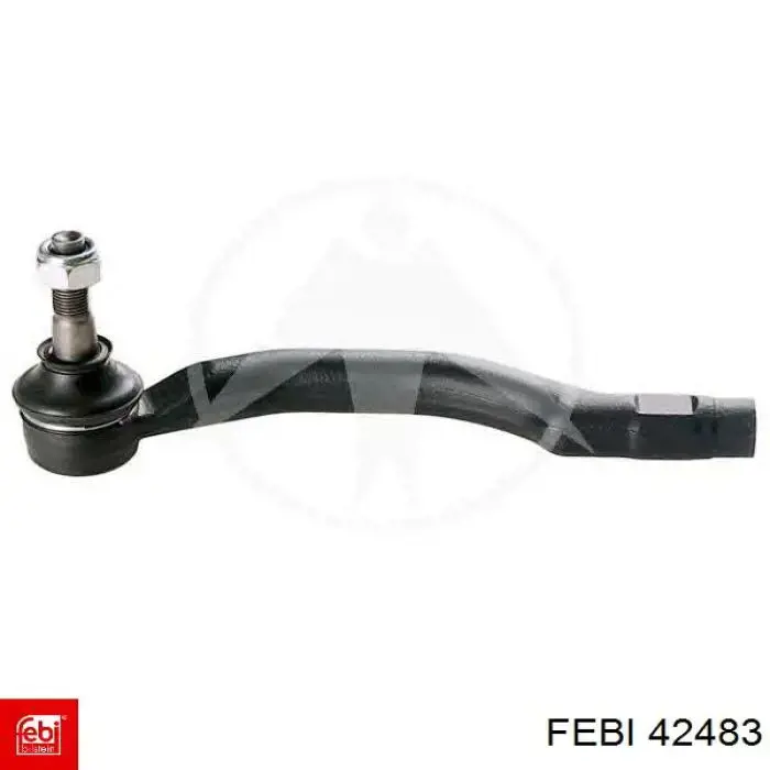 Наконечник рульовий Febi 42483 ціна, від 14.88 USD