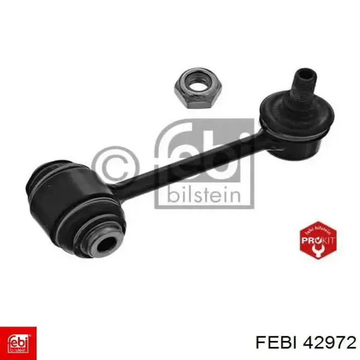 Лінк стабілізатора, заднього Febi 42972 ціна, від 12.97 USD