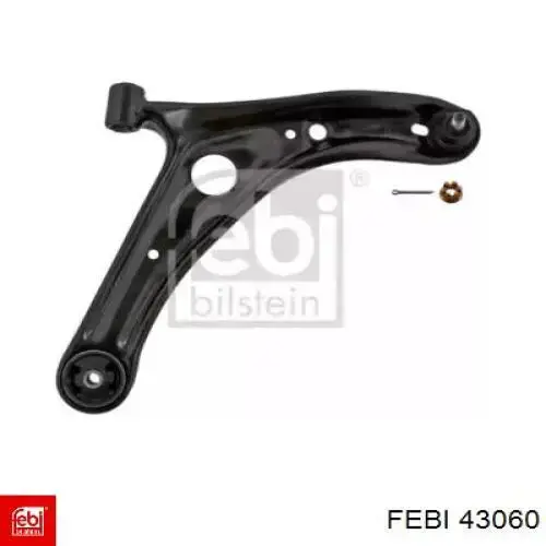 Важіль передньої підвіски нижній, правий Febi 43060 ціна, від 47.00 USD