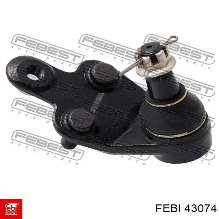 Кульова опора, нижня, ліва Febi 43074 ціна, від 17.43 USD
