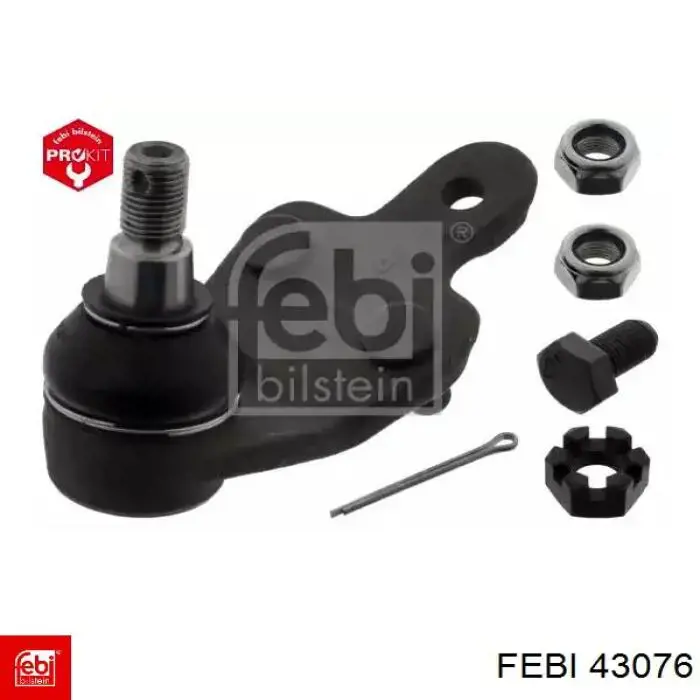 Купити 43076 Febi Кульова опора, нижня, права